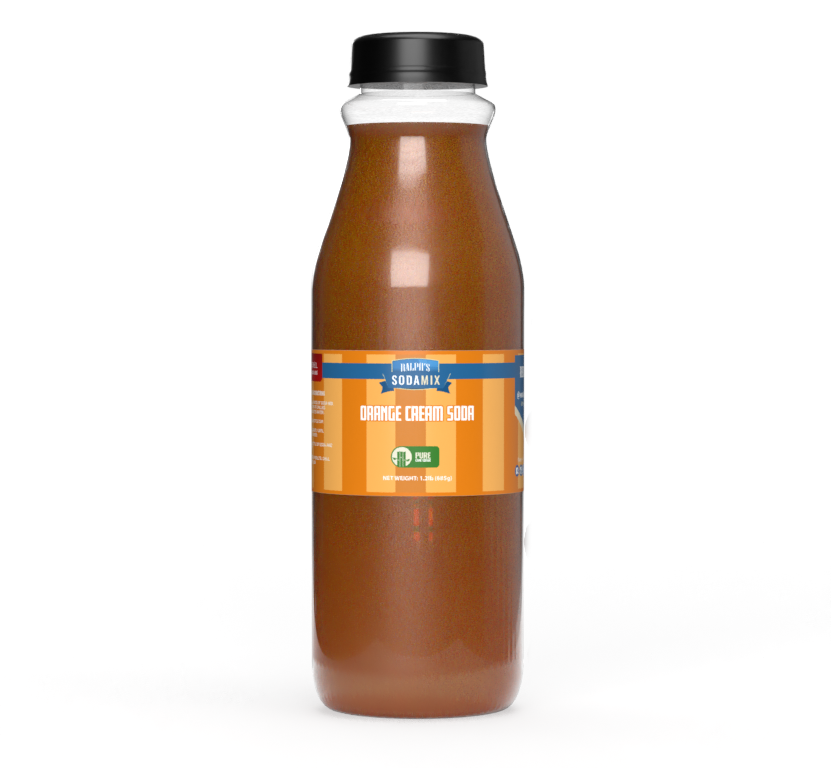 16oz Sodamix (Cane Sugar) Orange Cream Soda